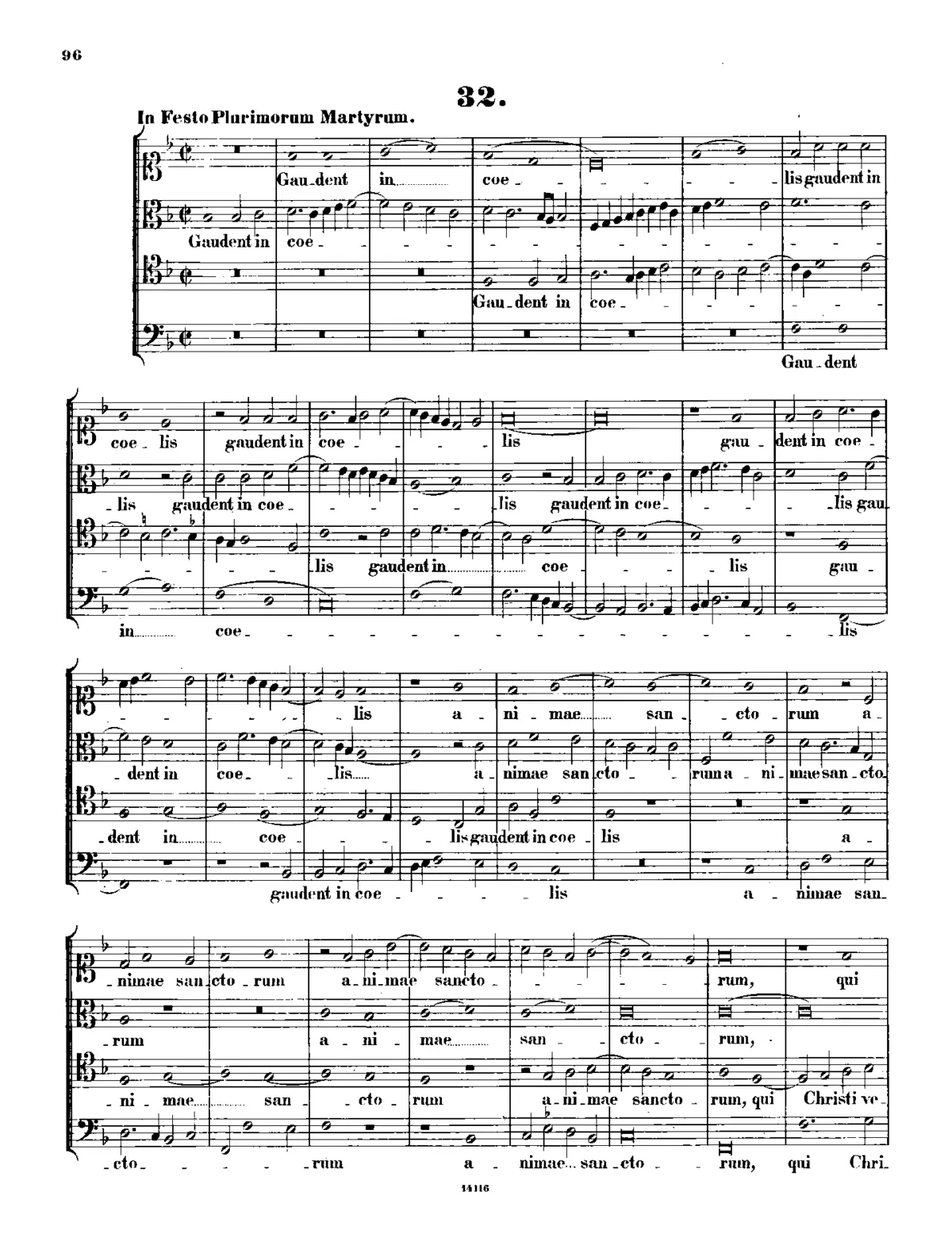 Gaudent in coelis - Page 1