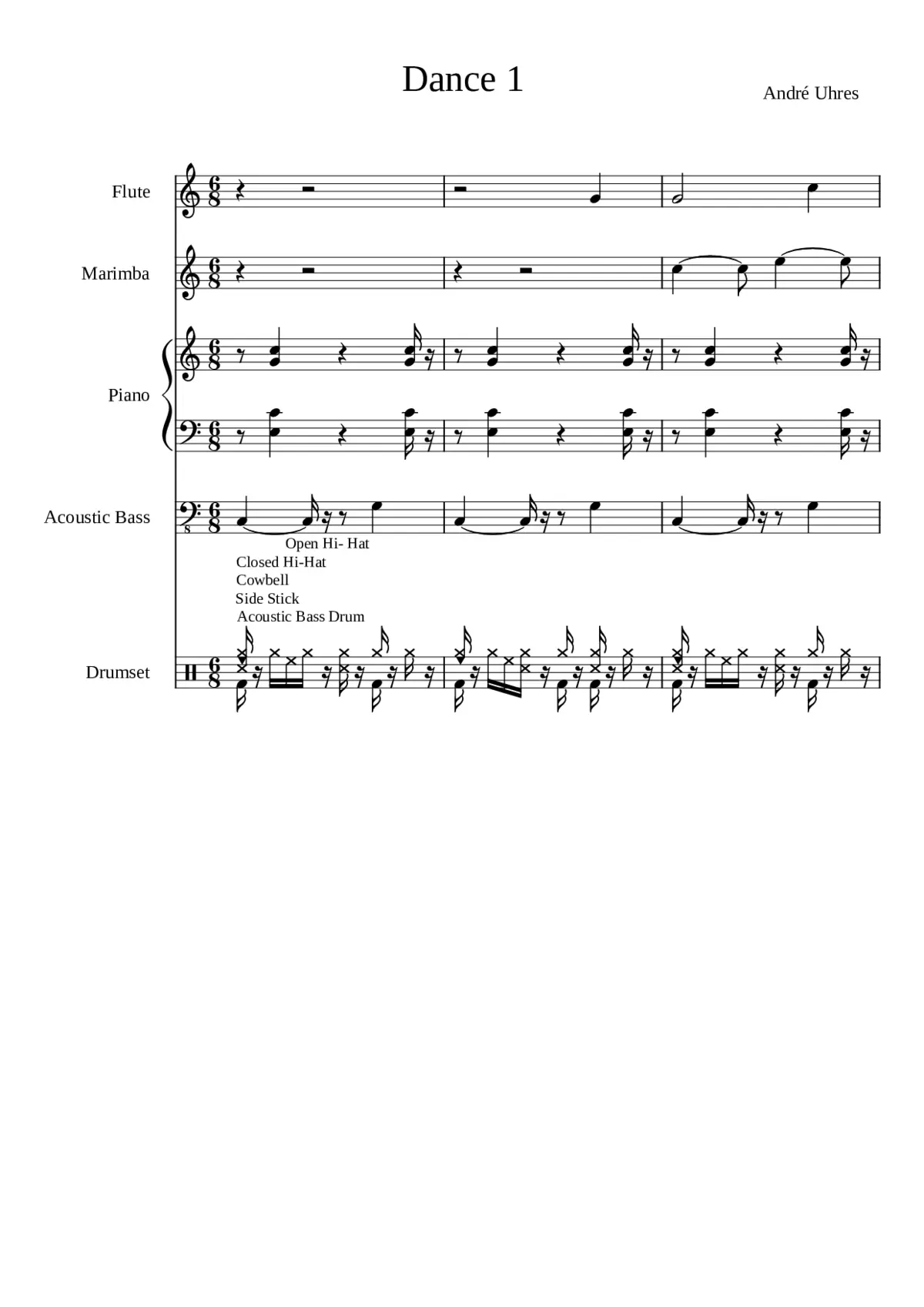 Dance 1 - Page 1