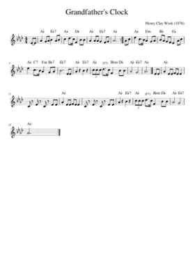 My Grandfather's Clock