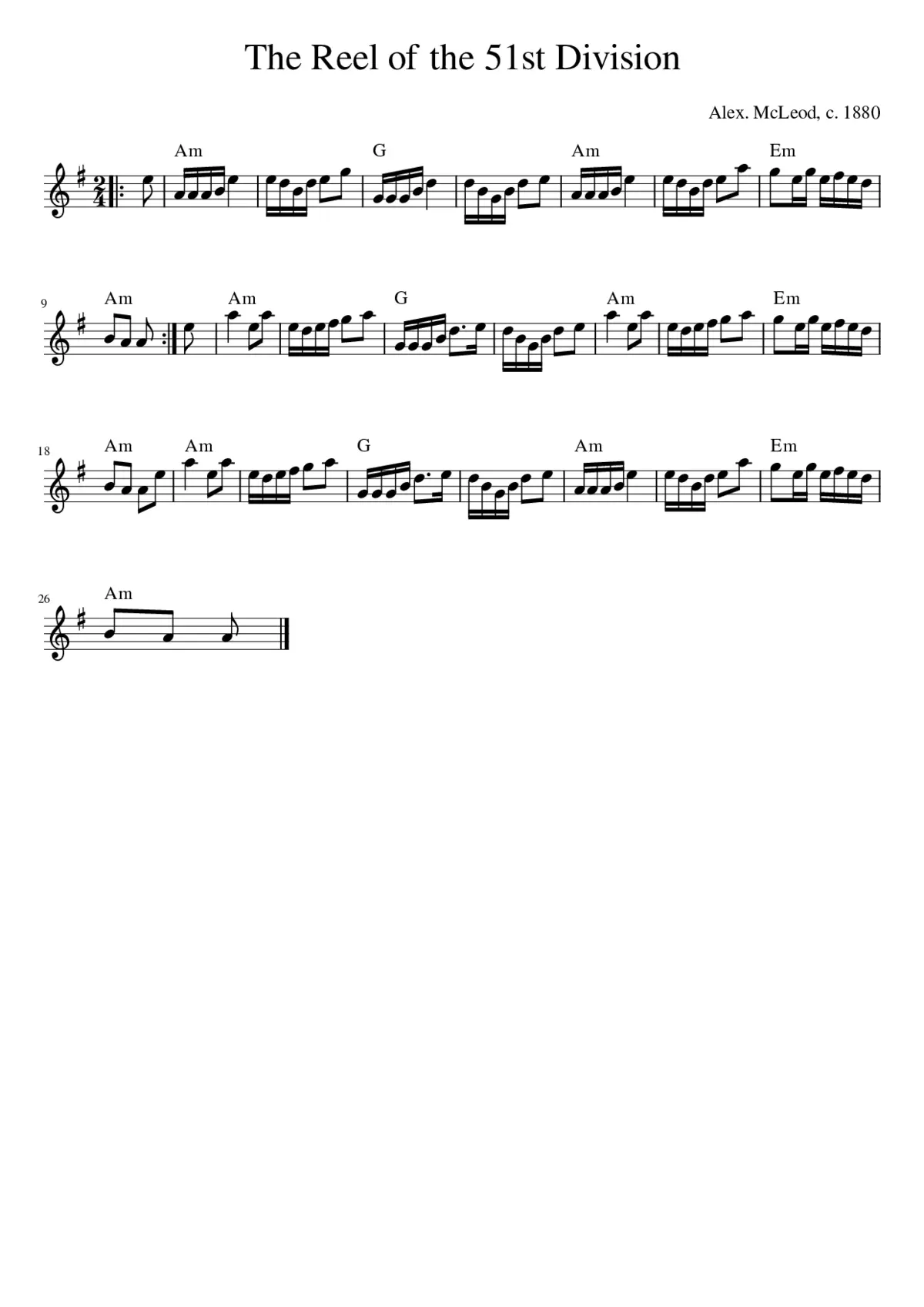 The Reel of the 51st Division - Page 1