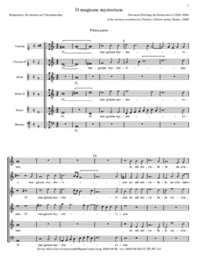 O magnum mysterium