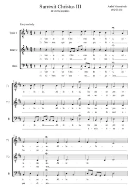 Surrexit Christus III