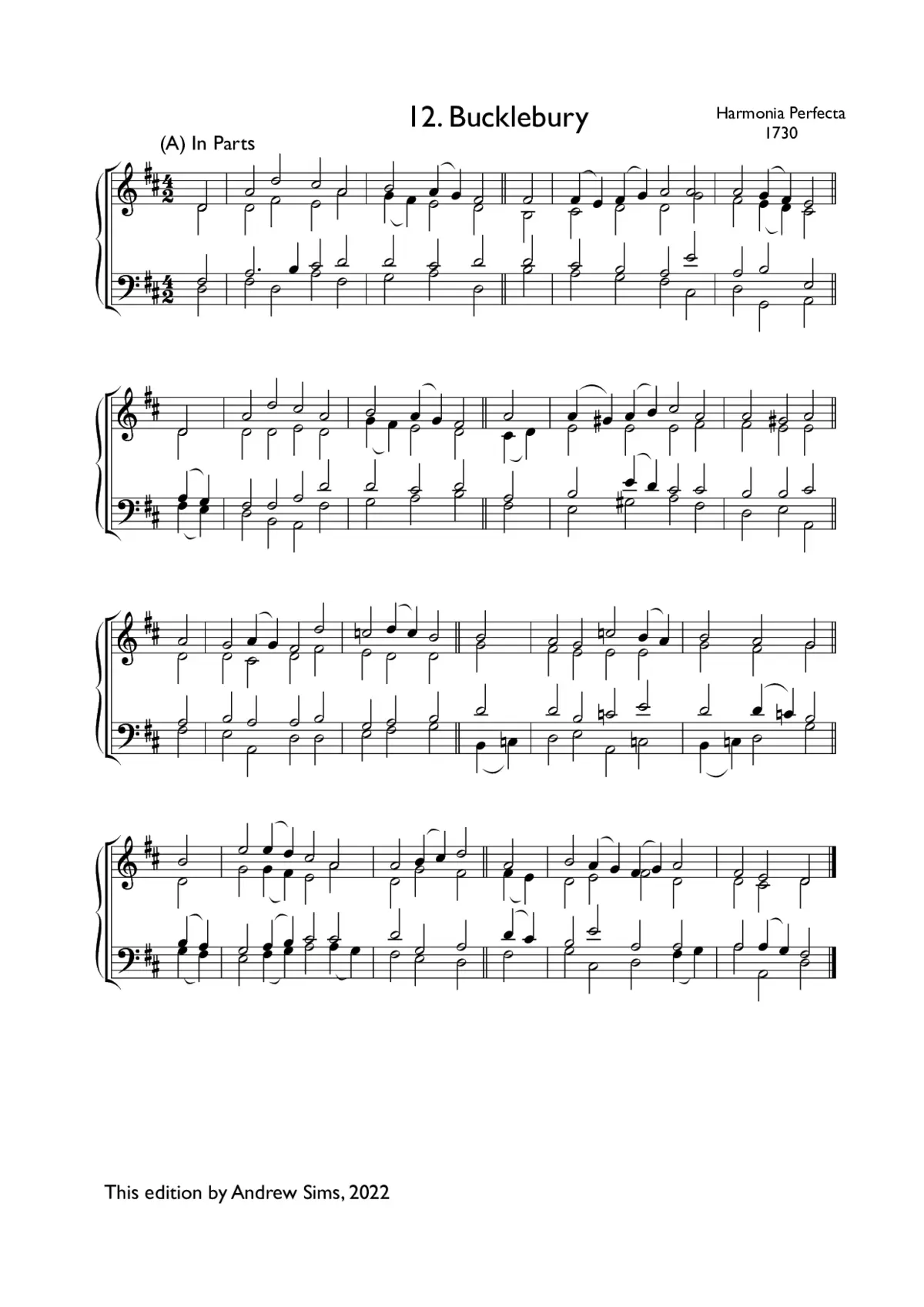 Bucklebury - Page 1