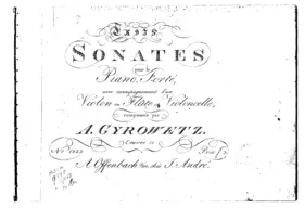3 Sonatas for Piano, Violin (or Flute) and Violoncello