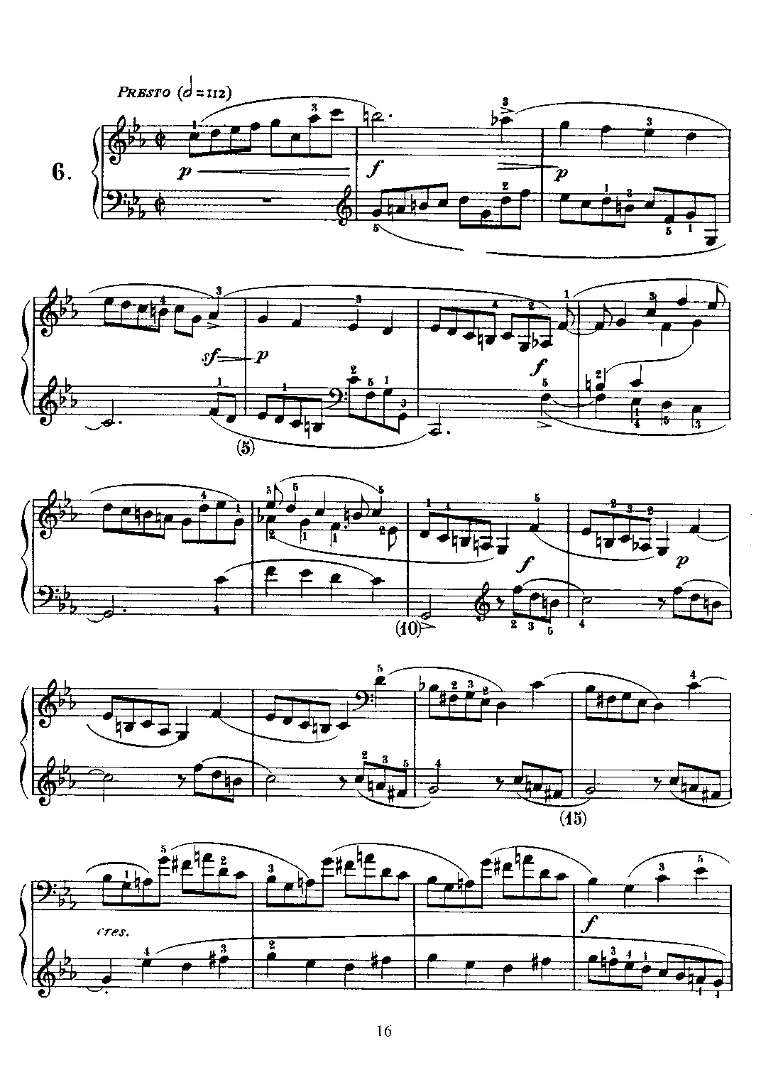 Keyboard Sonata in C minor - Page 1