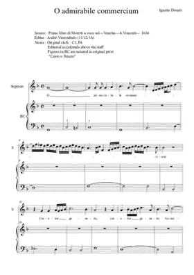 O admirabile commercium