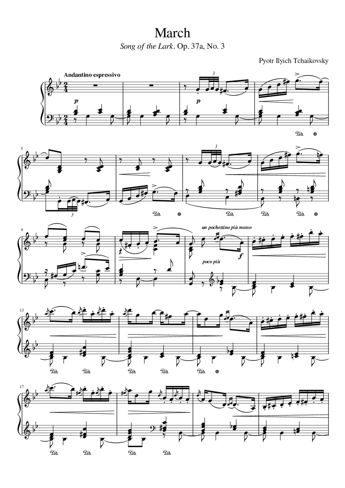 The Seasons Op.37a - Page 1