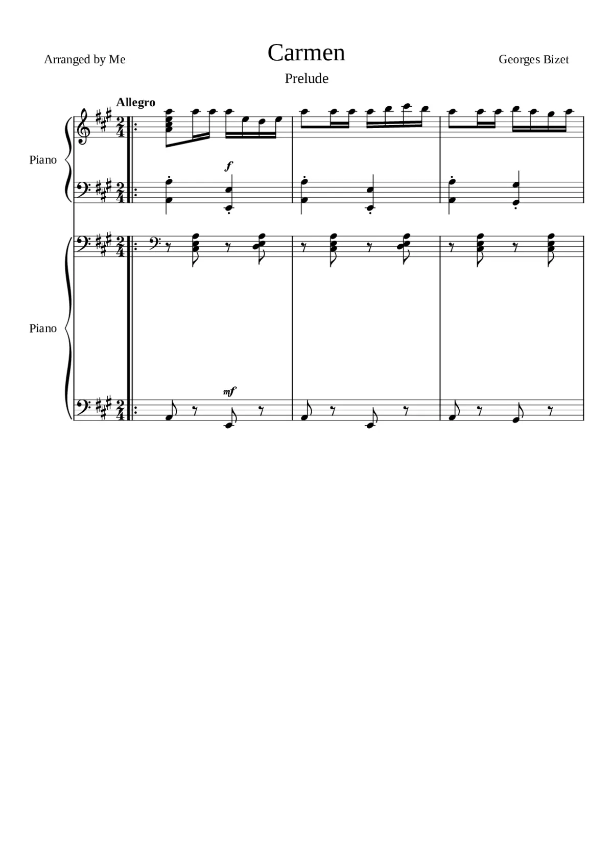 Carmen - Page 1