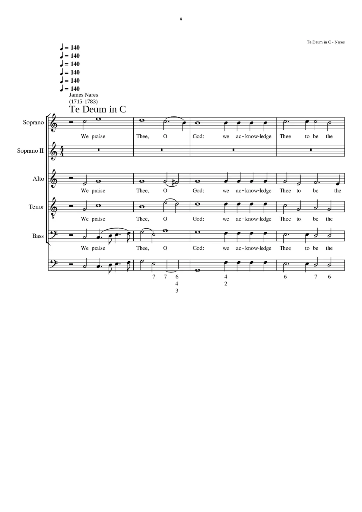 Morning canticles in C - Page 1