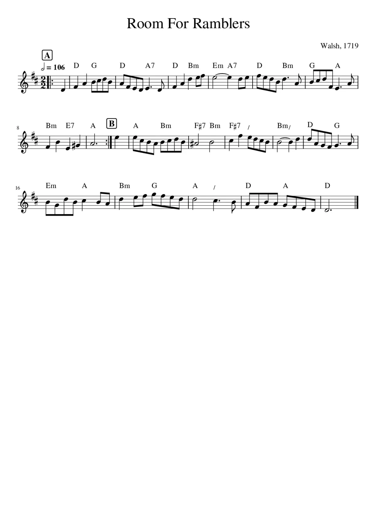 Room For Ramblers - Page 1