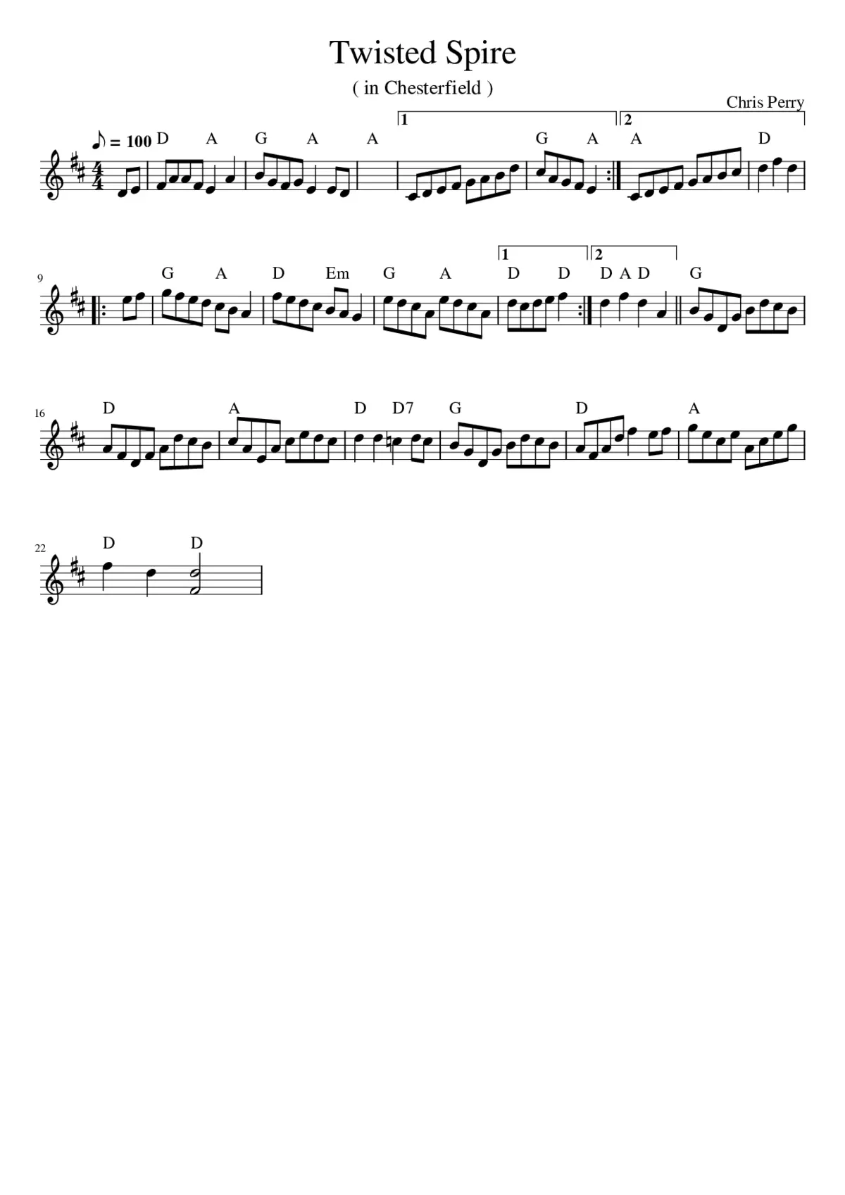 Twisted Spire - Page 1