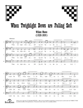 When twilight dews are falling soft (William Mason (1829-1908))