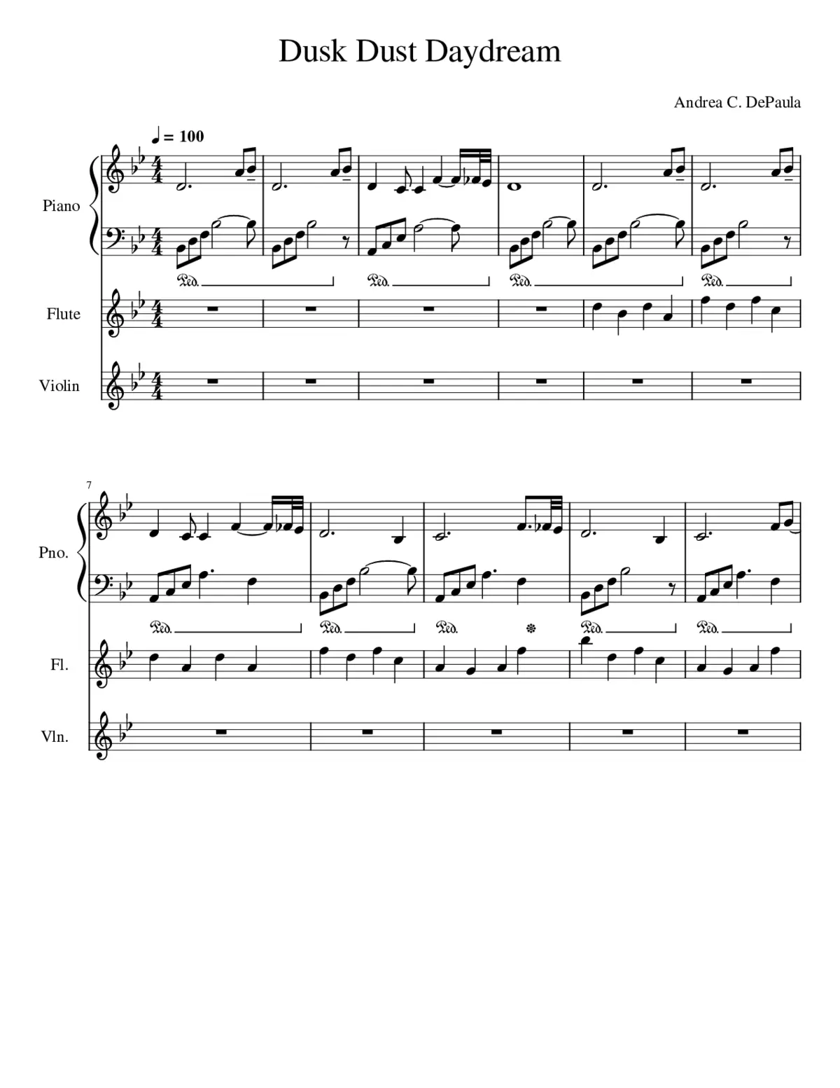 Dusk Dust Daydream - Page 1