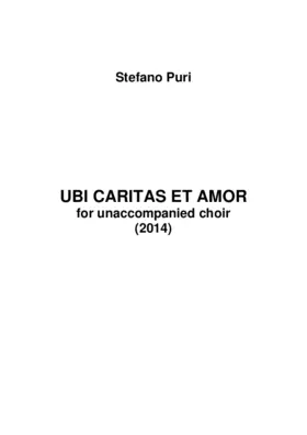 Ubi caritas