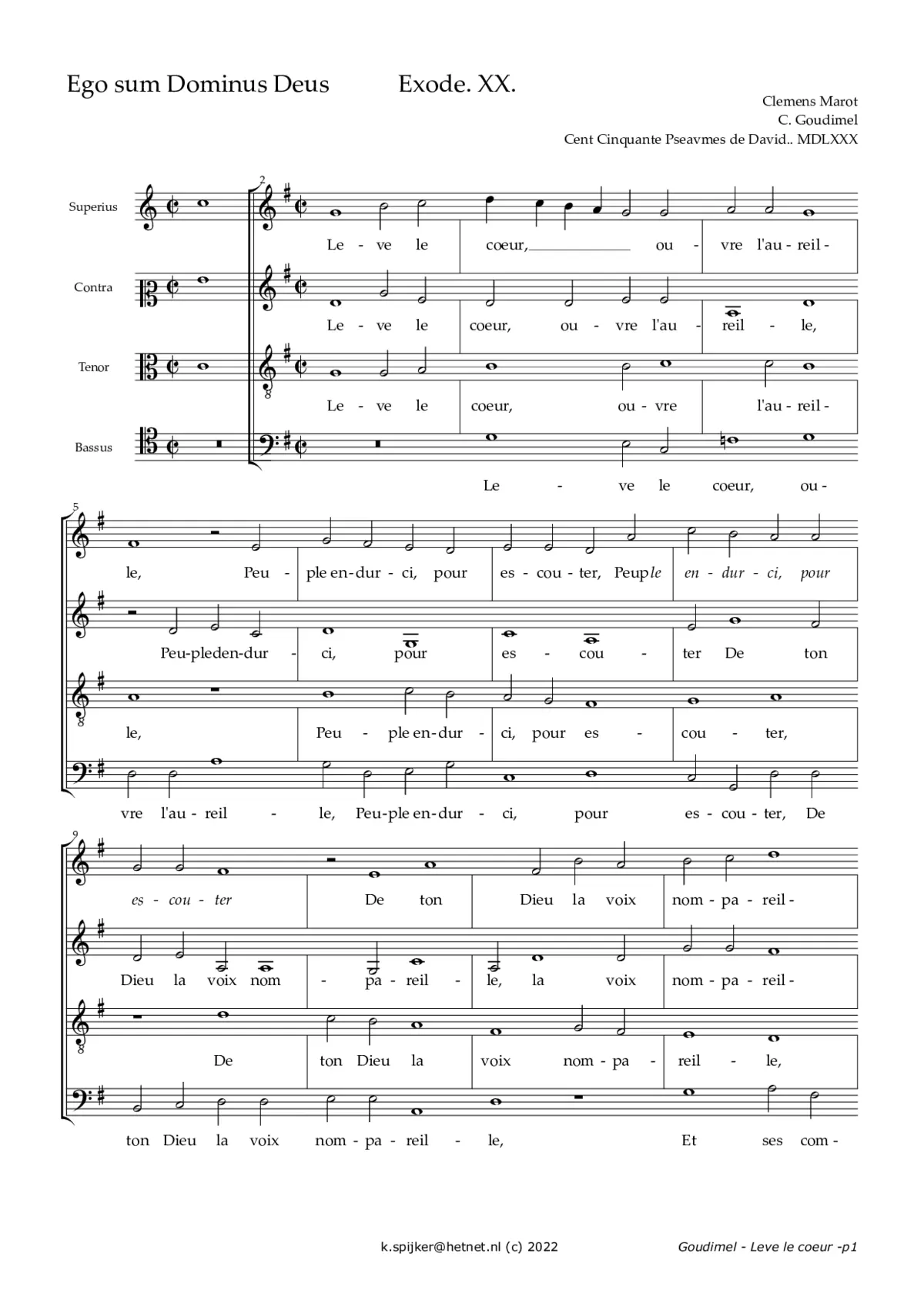 Lève le cœur - Page 1