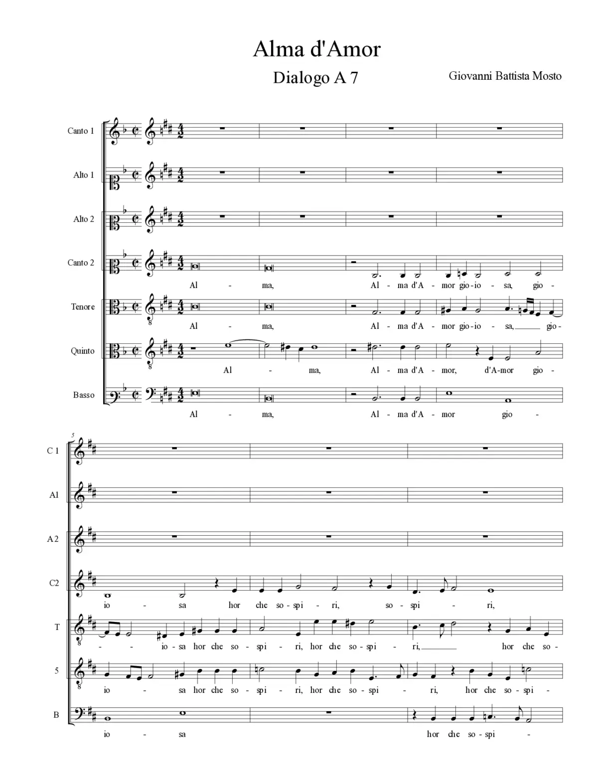 Alma d'Amor - Page 1
