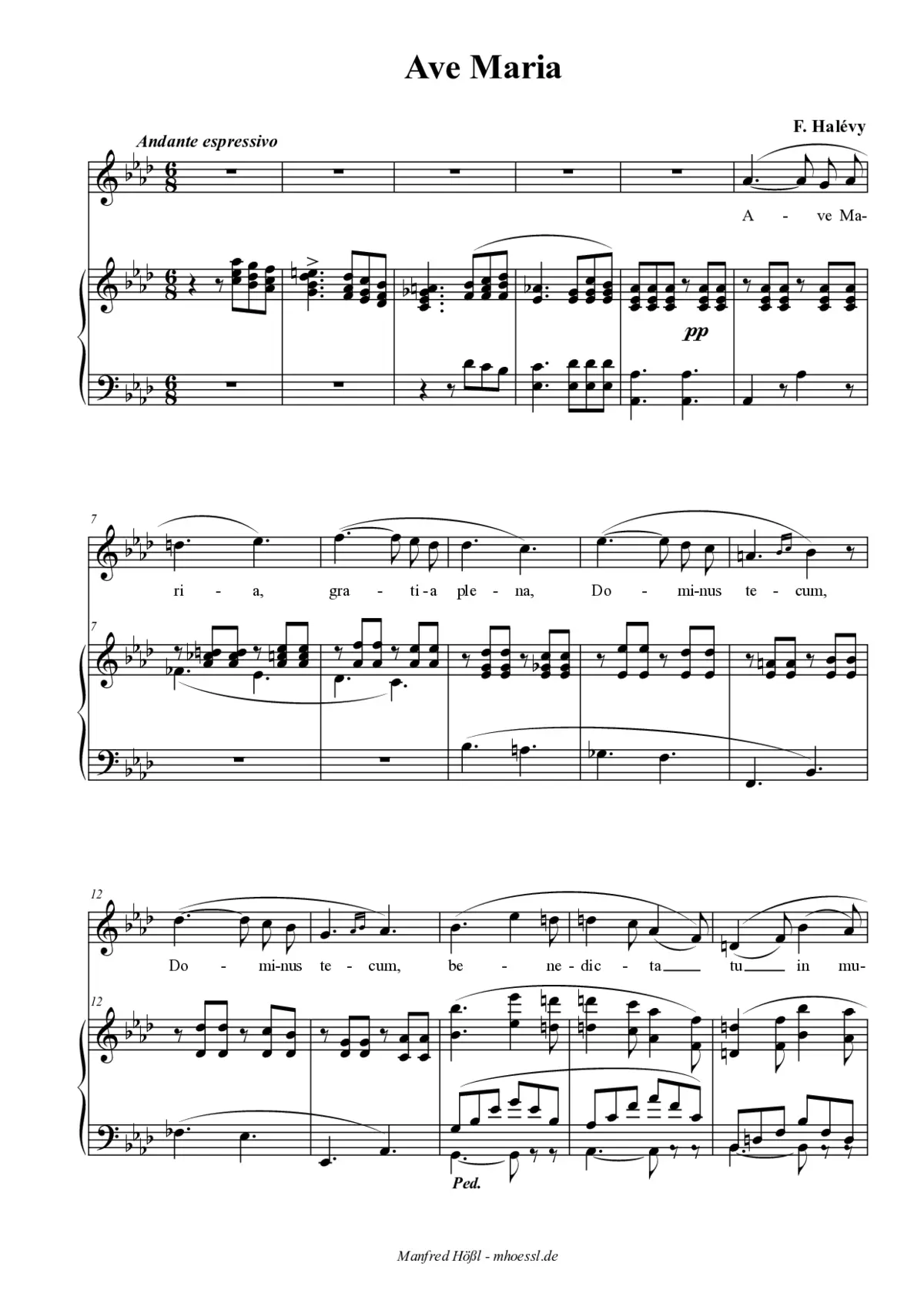 Ave Maria - Page 1