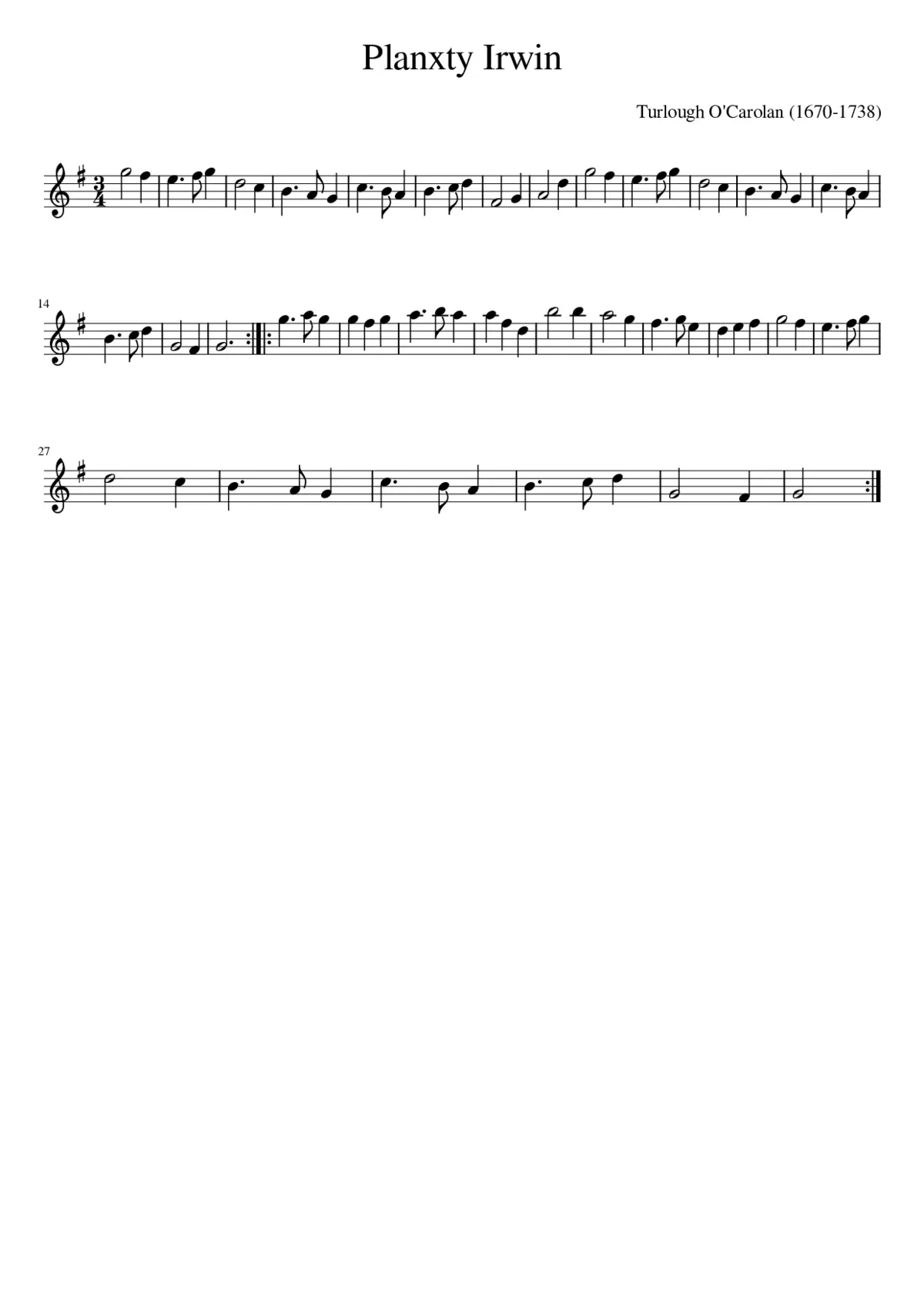 Planxty Irwin - Page 1