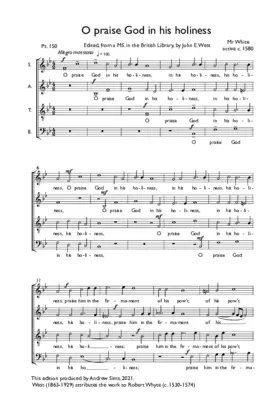 O praise God in his holiness