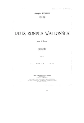 2 Rondes Wallonnes, Op.40