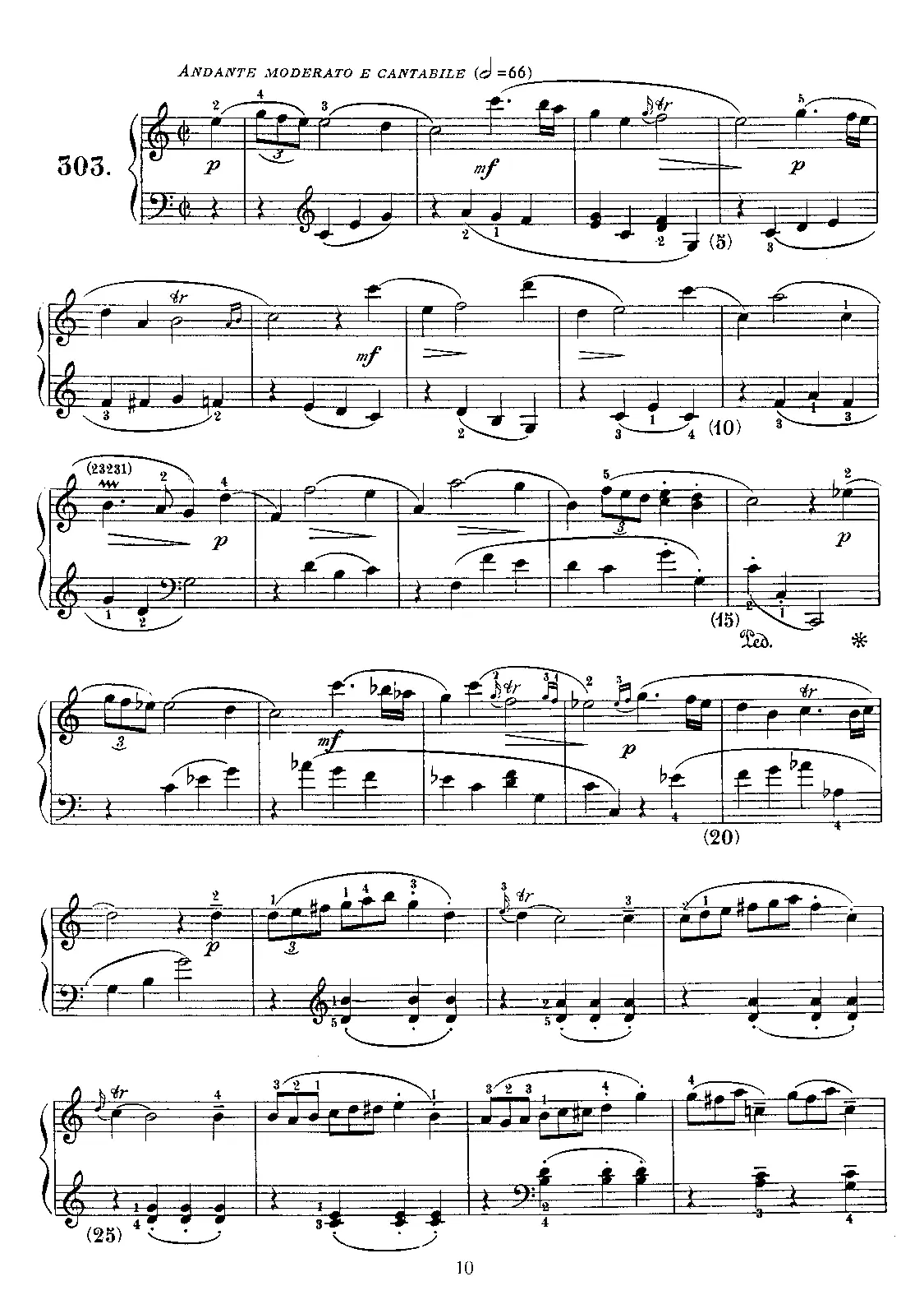 Keyboard Sonata in C major - Page 1