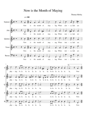 Now is the Month of Maying