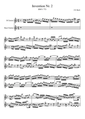 Invention in C minor BWV 773