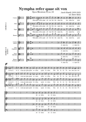 Nympha refer quae sit vox