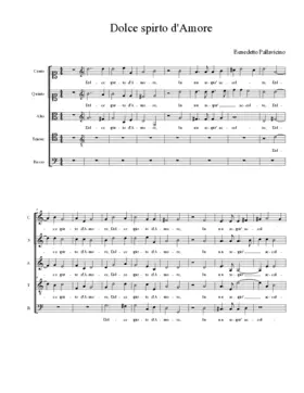 Dolce spirto d'Amore