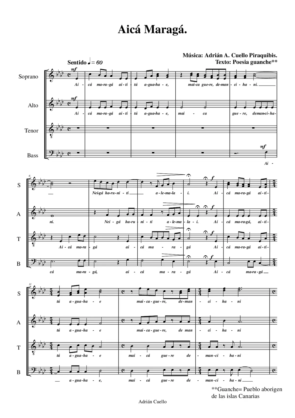 Aicá Maragá - Page 1