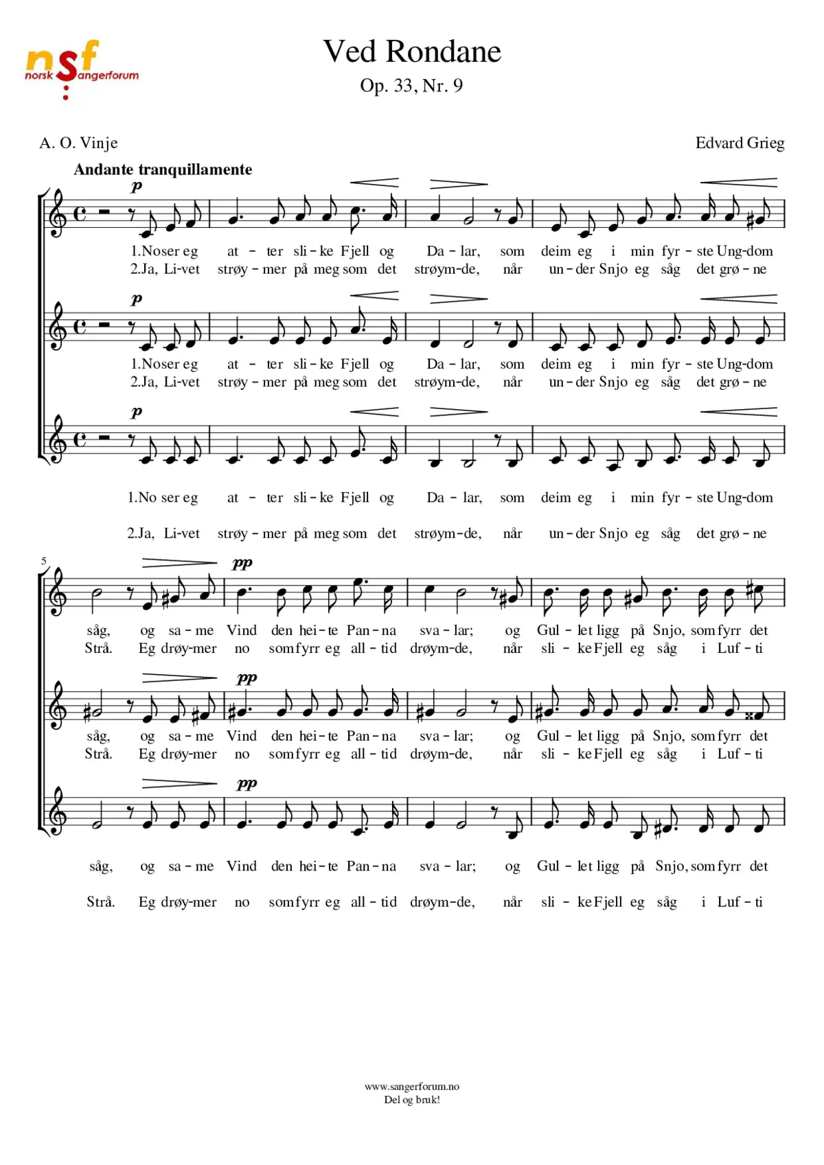 Ved Rondane - Page 1