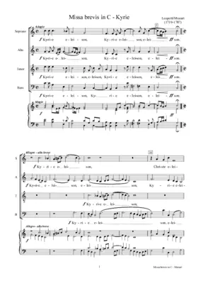Missa brevis in C