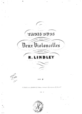 3 Duets for 2 Cellos