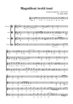 Magnificat tertii toni