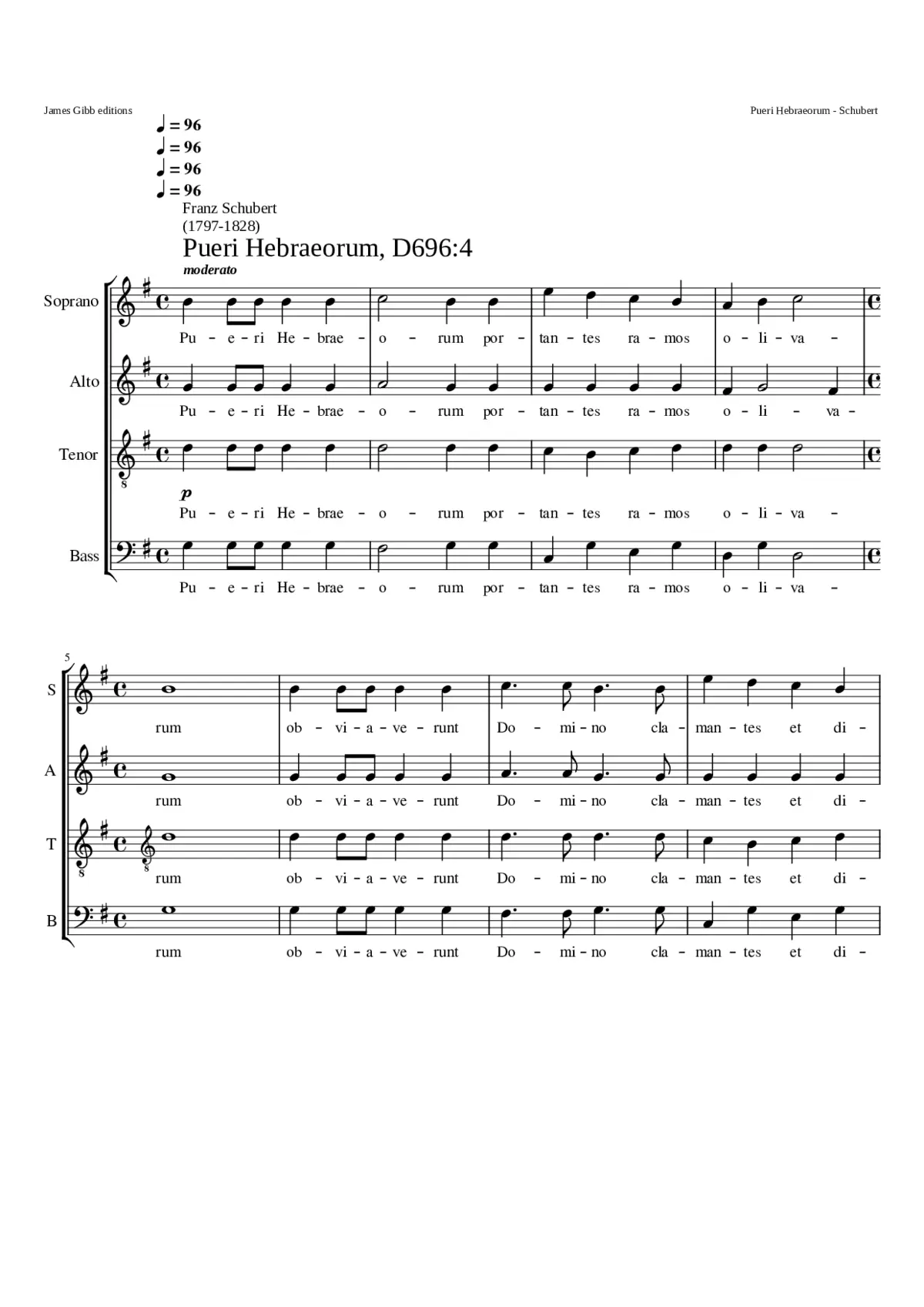 Pueri Hebraeorum D696:4 - Page 1