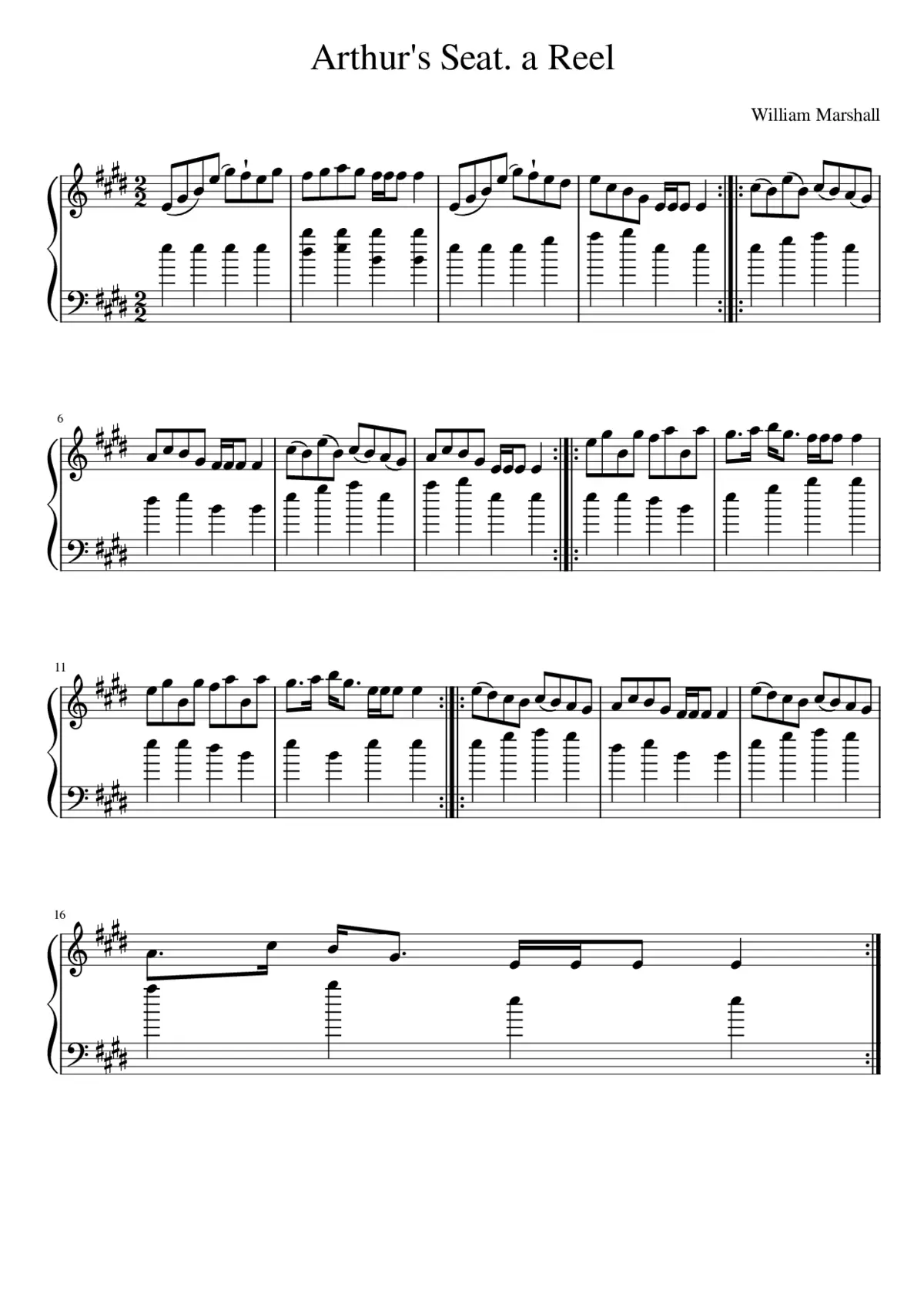 Arthur's Seat - Page 1