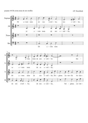 Psaume 44 Or avons nous de nos oreilles