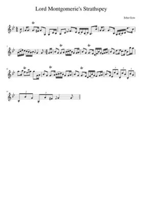 Lord Montgomerie's Strathspey