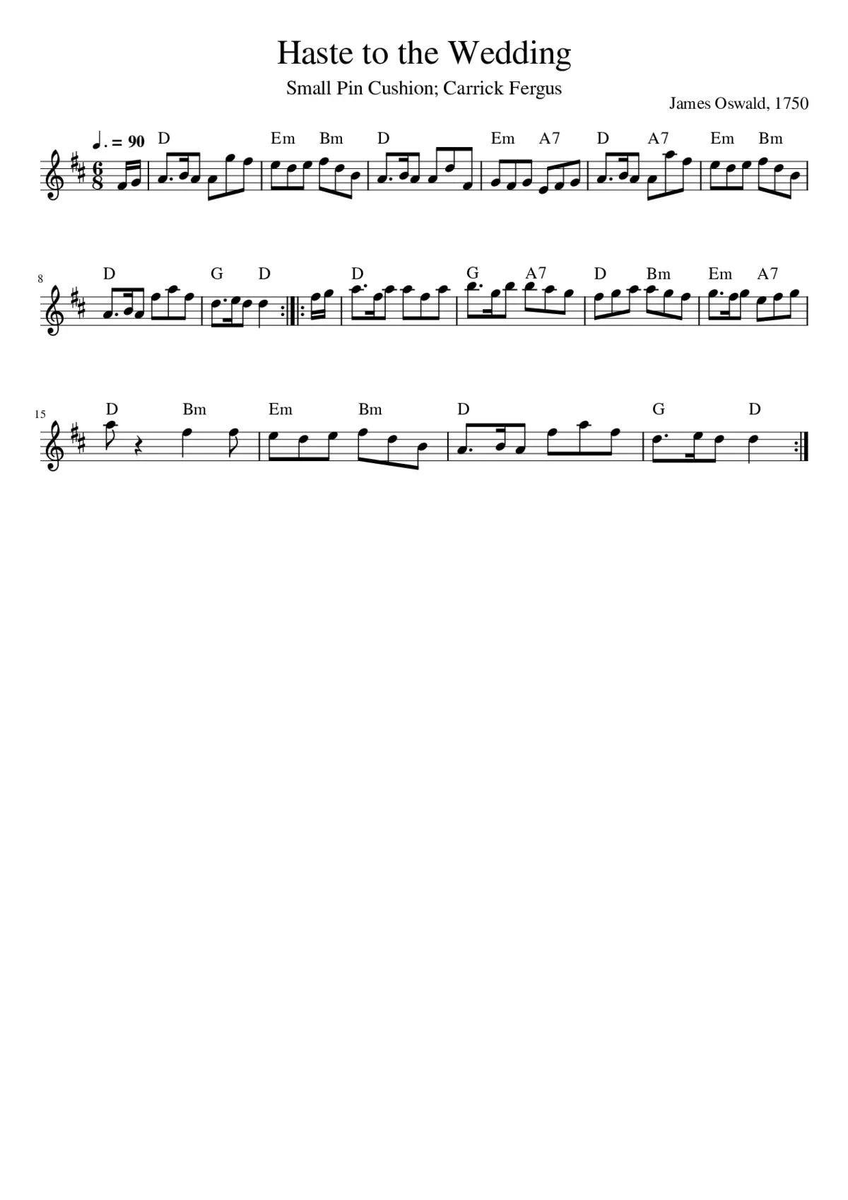 Haste to the Wedding - Page 1