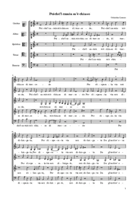 Poiche'l camin m'è chiuso