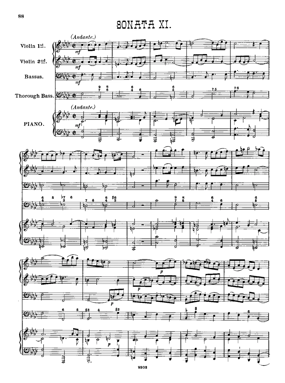 Trio Sonata in F minor - Page 1