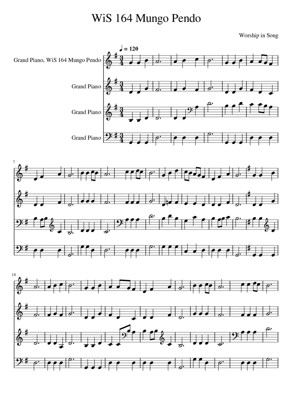 Mungu Pendo - Page 1