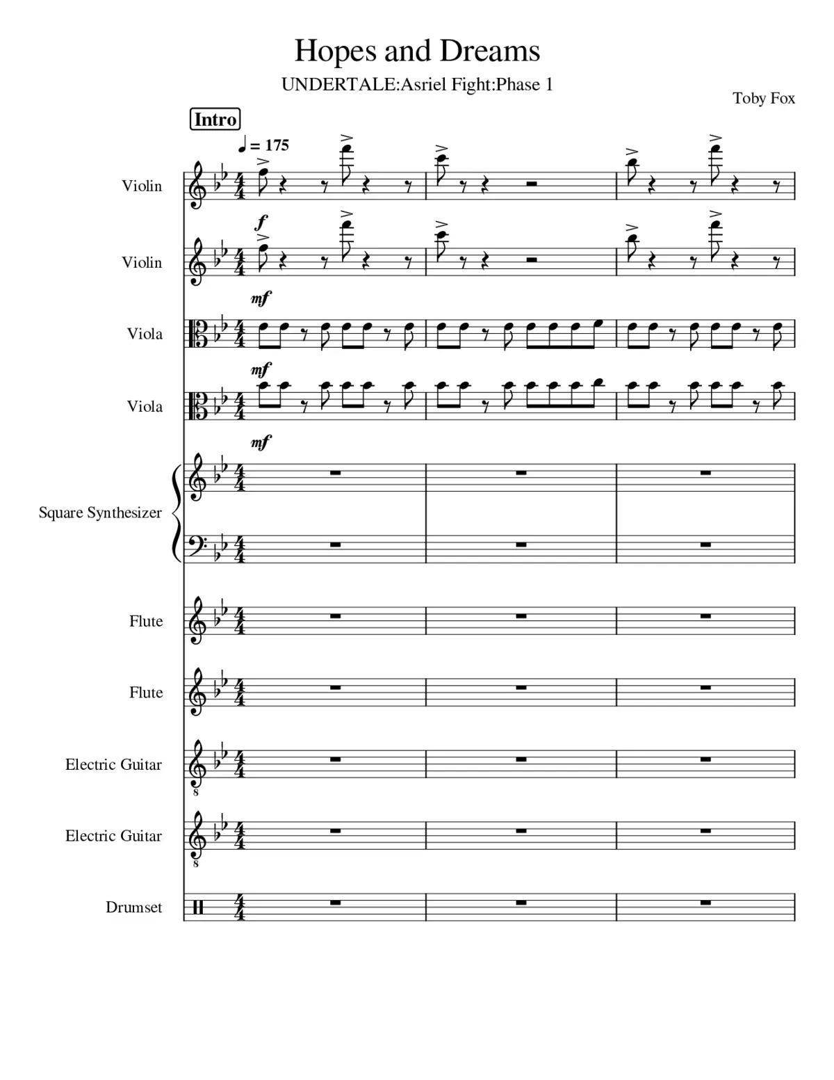 Hopes and Dreams - Page 1