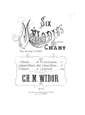 Six mélodies
