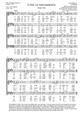 O God, my heart prepared is