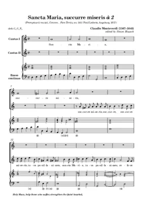 Sancta Maria, succurre miseris