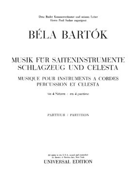 Music for Strings, Percussion and Celesta