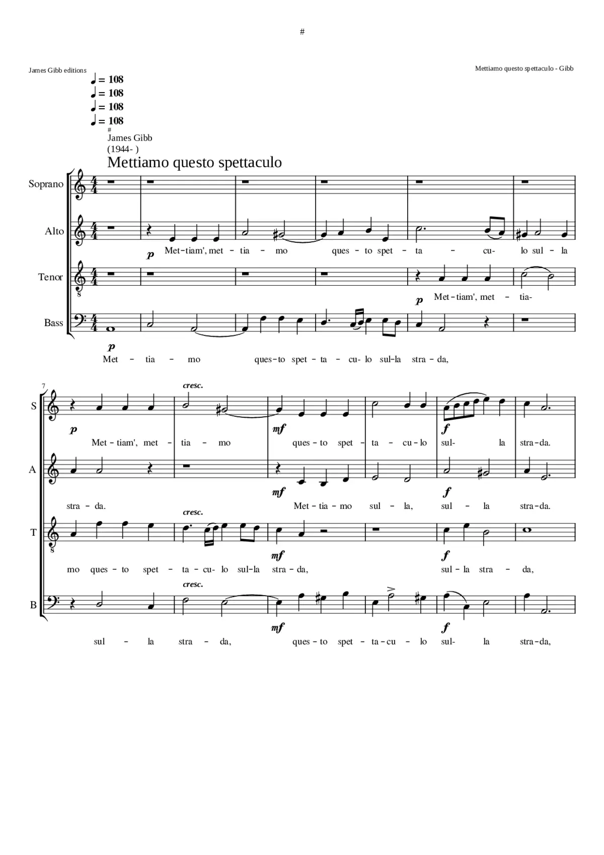 Mettiamo questo spettaculo - Page 1