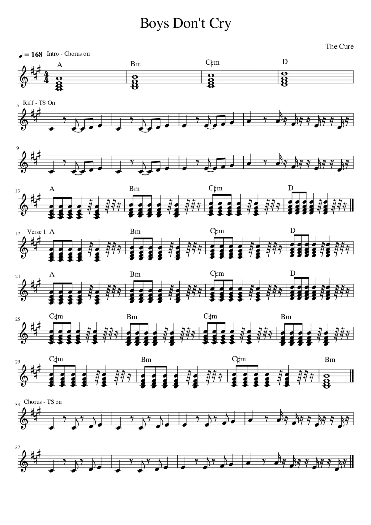 Boys Don't Cry - Page 1