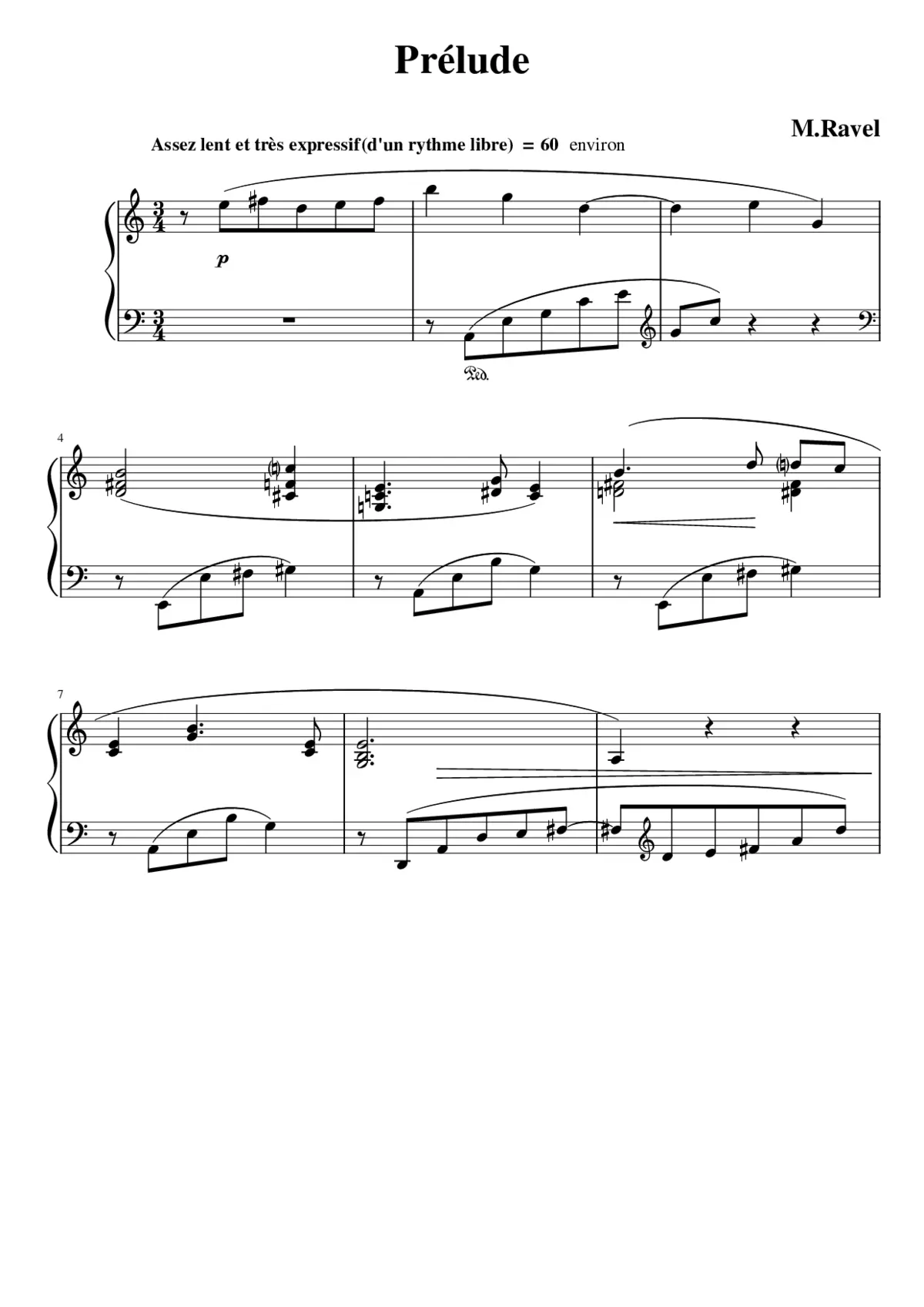 Prélude - Page 1
